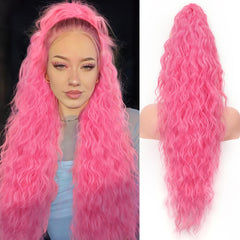 KooKaStyle Wavy Claw Ponytail Extension 18/30 Inch Curly Synthetic Hairpiece for Women
