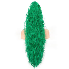 KooKaStyle Wavy Claw Ponytail Extension 18/30 Inch Curly Synthetic Hairpiece for Women